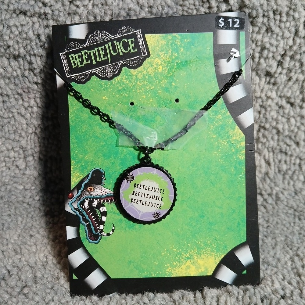 Beetlejuice Necklace No Earrings